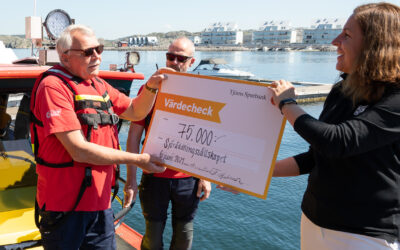 Årets Sill 2020 genererade 75.000 kronor till Sjöräddningssällskapet